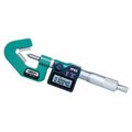 Insize Electronic V-Anvil Micrometer, .1.8-2.6"/45-65Mm, 5 Flutes 3590-655E